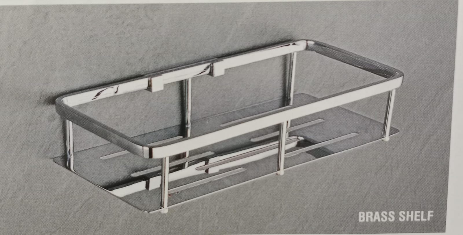 DECOR BRASS SHELF 400MM BS002